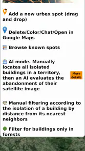 Urbexology.com - Urbex map screenshot