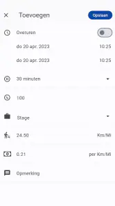 Uren App screenshot