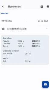 Uren App screenshot
