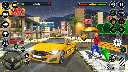 US Taxi Car Parking Simulator screenshot