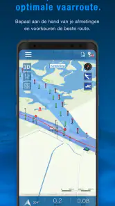 Vaarkaart Nederland screenshot