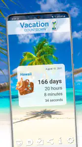 Vakantie Countdown App screenshot