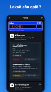 Veðrið - Veður á Íslandi screenshot