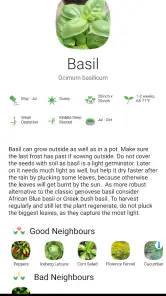 Veggie Garden Planner screenshot