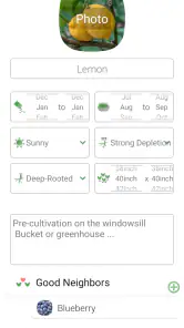 Veggie Garden Planner screenshot