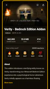 Verity Mod for Minecraft PE screenshot