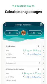 Vet Easy - Drugs & Calculators screenshot