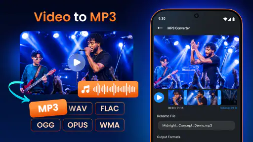 Video to MP3 Converter App screenshot