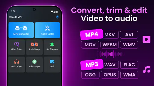 Video to MP3 Converter App screenshot
