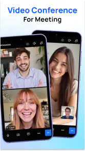 Videoconferentie vergaderingen screenshot