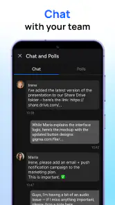 Videoconferentie vergaderingen screenshot