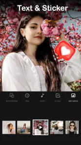 Videomaker met foto en muziek screenshot