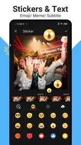 Videomaker muziek Video-editor screenshot