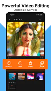 Videomaker muziek Video-editor screenshot