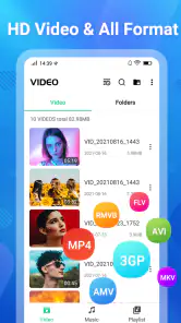 Videospeler Alle formaten HD screenshot