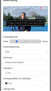 Videovertaler en dubbing screenshot