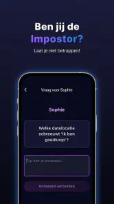 Vind de Imposter screenshot