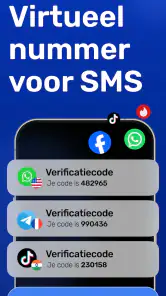 Virtueel Nummer – Ontvang SMS screenshot