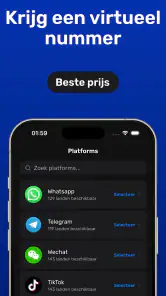 Virtueel Nummer – Ontvang SMS screenshot
