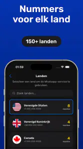 Virtueel Nummer – Ontvang SMS screenshot