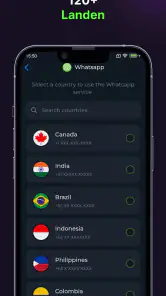 Virtueel Nummer SMS - SmsCode screenshot
