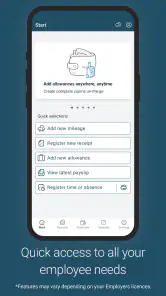 Visma Employee screenshot