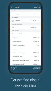 Visma Employee screenshot