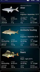 Visserij Voorspelling screenshot