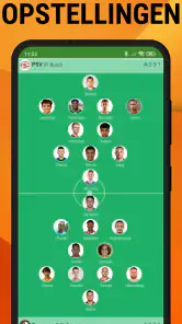 Voetbal Uitslagen Eredivisie screenshot