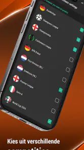 Voetbalpoules screenshot