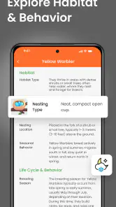 Vogelgeluiden Herkennen App screenshot