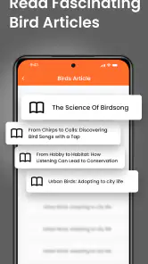 Vogelgeluiden Herkennen App screenshot