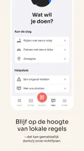 Voi – e-steps en e-bikes huren screenshot