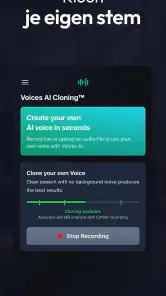 Voices AI: Stemvervormer screenshot