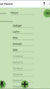 Vorrat, Lager, Einkaufslisten screenshot