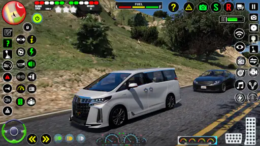 Vrachtschip rijdende auto spel screenshot
