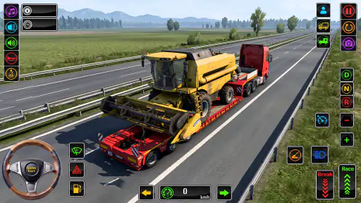 Vrachtwagenrijsimulator screenshot