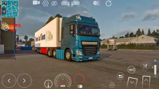 Vrachtwagensimulatorspellen 3d screenshot