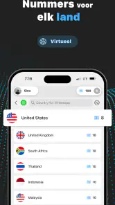 VSim: SMS Verification Code screenshot