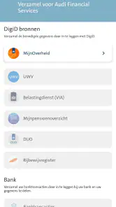 VWPFS Aanleverapp screenshot