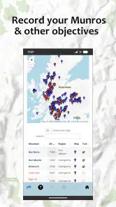 Walkhighlands screenshot