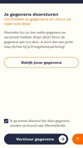 Warmtefonds screenshot