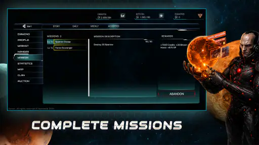 WarOrbit Space MMO screenshot
