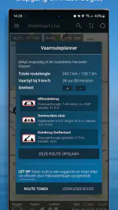 Waterkaart Live - Routes, AIS screenshot