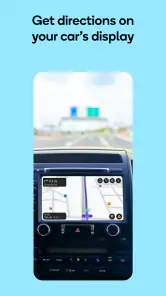 Waze-navigatie en live verkeer screenshot