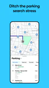 Waze-navigatie en live verkeer screenshot