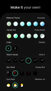 Weather Analog: Watch face screenshot