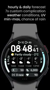 Weather Forecast Watch Face screenshot