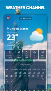 Weatherapp - Weervoorspelling screenshot