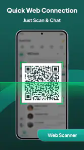 Web Scan & Dual Chat App screenshot